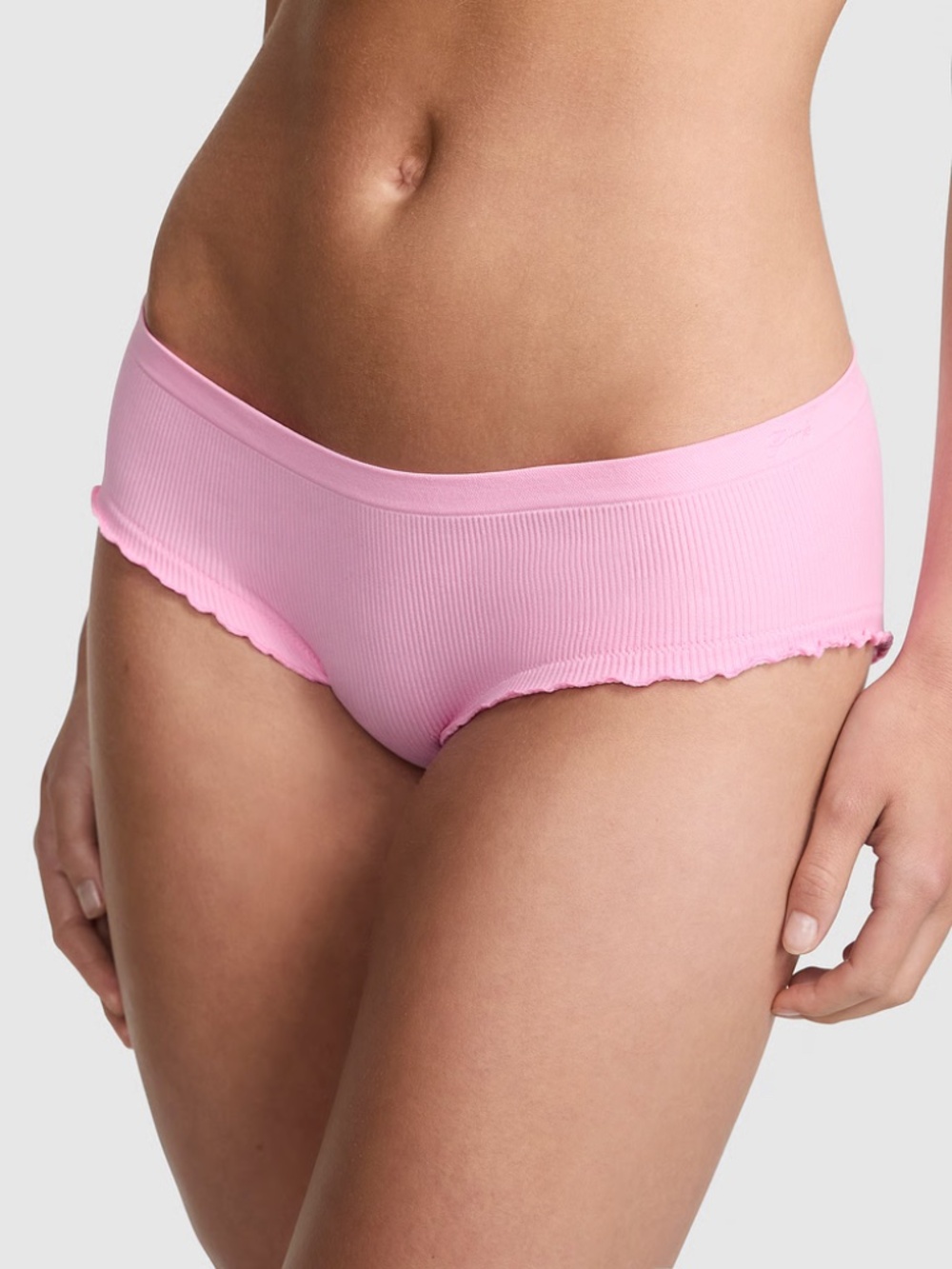 Victoria’s Secret Pink Seamless Rib Hipster, Size M, NWT